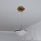 Ekena Millwork Traditional PVC Medallion (Canopies up to 5 1/2"), 10"OD x 3 1/2"ID x 1 1/8"P, Metallic Vintage Gold CMP10TRDVG - alternate 8